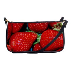 Strawberries 3 Shoulder Clutch Bags by trendistuff