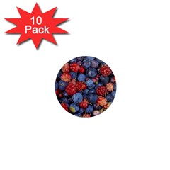 Wild Berries 1 1  Mini Magnet (10 Pack)  by trendistuff