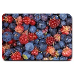 Wild Berries 1 Large Doormat  by trendistuff