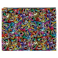 ARTWORK BY PATRICK-COLORFUL-8 Cosmetic Bag (XXXL) 