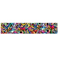 ARTWORK BY PATRICK-COLORFUL-8 Large Flano Scarf 