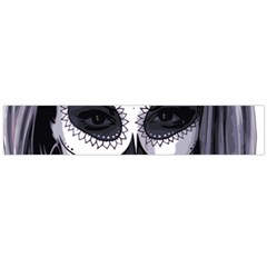 Day Of The Dead Large Flano Scarf  by StarvingArtisan
