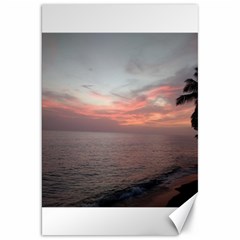 Red Sunset Rincon Puerto Rico Canvas 20  X 30   by StarvingArtisan