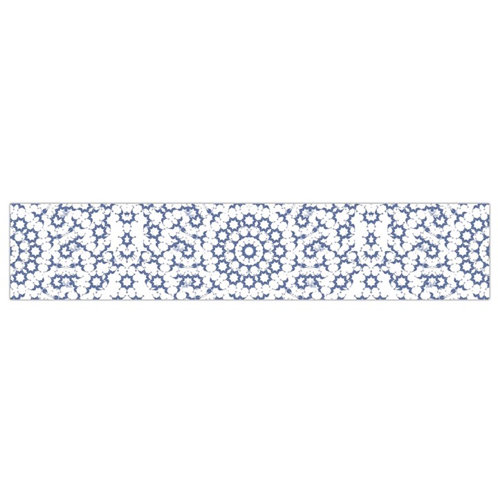 Radial Mandala Ornate Pattern Small Flano Scarf