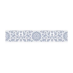 Radial Mandala Ornate Pattern Flano Scarf (mini) by dflcprints
