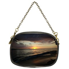 Sunset On Rincon Puerto Rico Chain Purses (one Side)  by StarvingArtisan