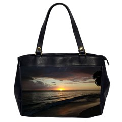 Sunset On Rincon Puerto Rico Office Handbags (2 Sides)  by StarvingArtisan