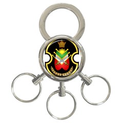 Shield Of The Imperial Iranian Ground Force 3-ring Key Chains by abbeyz71