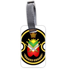 Shield Of The Imperial Iranian Ground Force Luggage Tags (two Sides) by abbeyz71