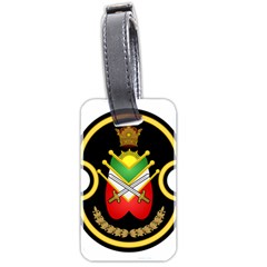 Shield Of The Imperial Iranian Ground Force Luggage Tags (two Sides)