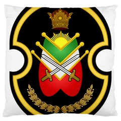 Shield Of The Imperial Iranian Ground Force Large Cushion Case (one Side) by abbeyz71