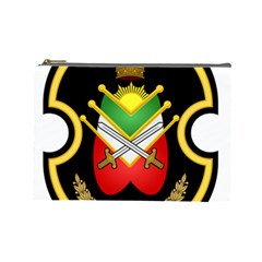 Shield Of The Imperial Iranian Ground Force Cosmetic Bag (large)  by abbeyz71