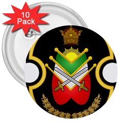 Shield Of The Imperial Iranian Ground Force 3  Buttons (10 Pack)  by abbeyz71