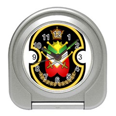 Shield Of The Imperial Iranian Ground Force Travel Alarm Clocks by abbeyz71