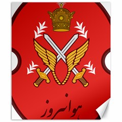 Seal Of The Imperial Iranian Army Aviation  Canvas 8  X 10  by abbeyz71