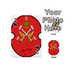 Seal Of The Imperial Iranian Army Aviation  Playing Cards 54 (mini)  by abbeyz71