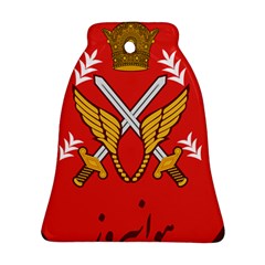 Seal Of The Imperial Iranian Army Aviation  Bell Ornament (two Sides) by abbeyz71