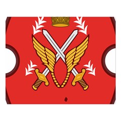 Seal Of The Imperial Iranian Army Aviation  Double Sided Flano Blanket (large)  by abbeyz71