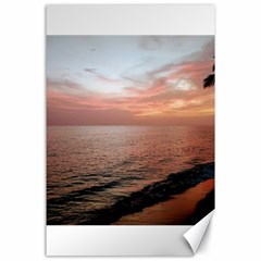 Sunset On Rincon Puerto Rico Canvas 24  X 36  by StarvingArtisan