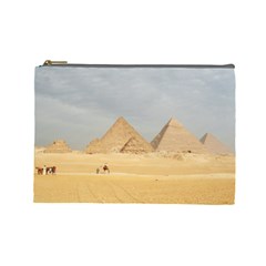 Giza Pyramids Cosmetic Bag (large)  by StarvingArtisan