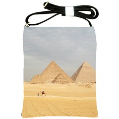 Giza Pyramids Shoulder Sling Bags by StarvingArtisan