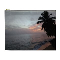 Sunset In Puerto Rico  Cosmetic Bag (xl) by StarvingArtisan