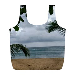 Through The Trees  Full Print Recycle Bags (l)  by StarvingArtisan