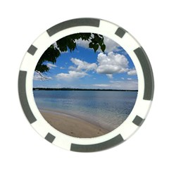 Isla Puerto Rico Poker Chip Card Guard by StarvingArtisan