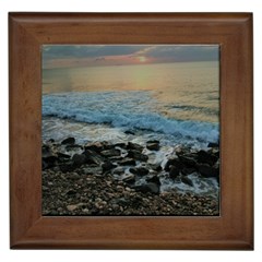 Aquadillia Puerto Rico  Framed Tiles by StarvingArtisan