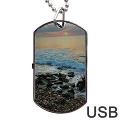 Aquadillia Puerto Rico  Dog Tag Usb Flash (two Sides)