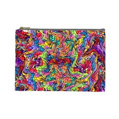 COLORFUL-12 Cosmetic Bag (Large) 