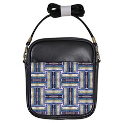 Square-2 Girls Sling Bags by ArtworkByPatrick