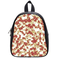 Abstract Textured Grunge Pattern School Bag (small) by dflcprints