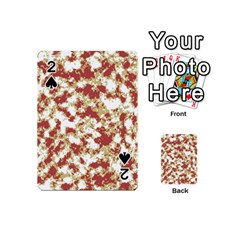 Abstract Textured Grunge Pattern Playing Cards 54 (mini)  by dflcprints