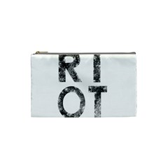 Riot Cosmetic Bag (small)  by Valentinaart