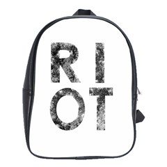 Riot School Bag (large) by Valentinaart