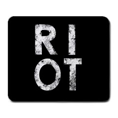 Riot Large Mousepads by Valentinaart