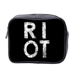 Riot Mini Toiletries Bag 2-side by Valentinaart