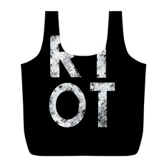 Riot Full Print Recycle Bags (l)  by Valentinaart