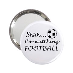 Football Fan  2 25  Handbag Mirrors by Valentinaart