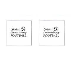 Football Fan  Cufflinks (square) by Valentinaart