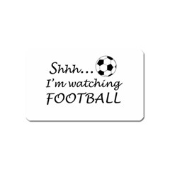 Football Fan  Magnet (name Card) by Valentinaart