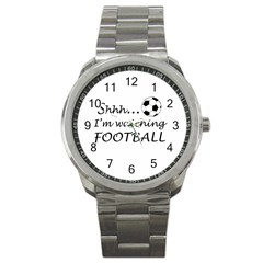 Football Fan  Sport Metal Watch by Valentinaart