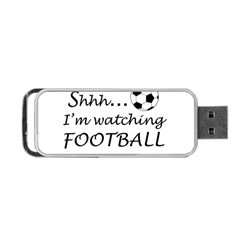 Football Fan  Portable Usb Flash (two Sides) by Valentinaart