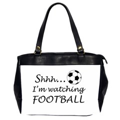 Football Fan  Office Handbags (2 Sides)  by Valentinaart