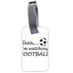 Football Fan  Luggage Tags (two Sides) by Valentinaart