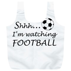 Football Fan  Full Print Recycle Bags (l)  by Valentinaart