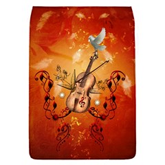 Violin With Violin Bow And Dove Flap Covers (s)  by FantasyWorld7