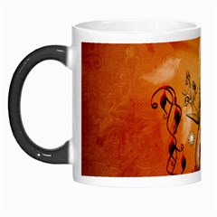 Violin With Violin Bow And Dove Morph Mugs by FantasyWorld7