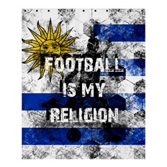 Football Is My Religion Shower Curtain 60  X 72  (medium)  by Valentinaart